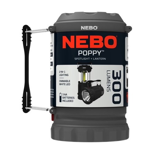 Poppy 300 lumen gray - poppy,